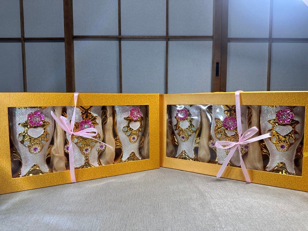 【お得】磁器製 花瓶 3点セット×8箱 まとめ売り