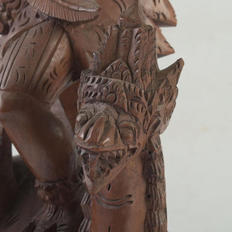 バリ島　インドネシア　木彫　ガルーダ像　置物　C　9848A