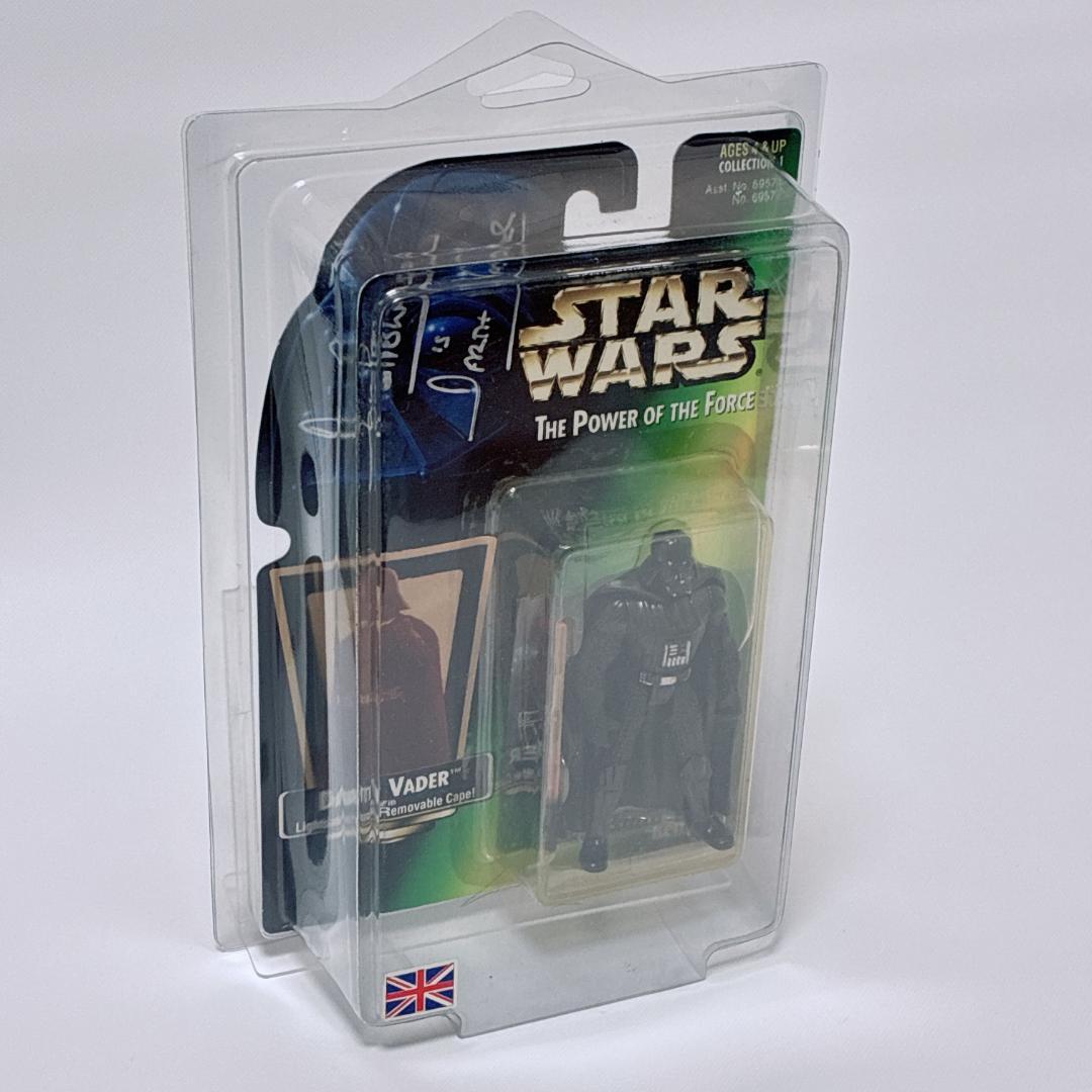 ダース・ベイダーデヴィッド・プラウズ氏直筆サイン入 フィギュア 未開封 保証書