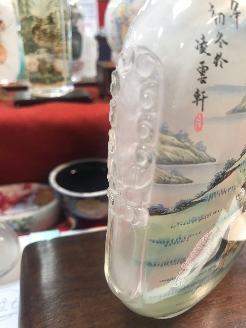 内绘 鼻煙壺「馬九行」 中國傳統文化 無形文化遺産
