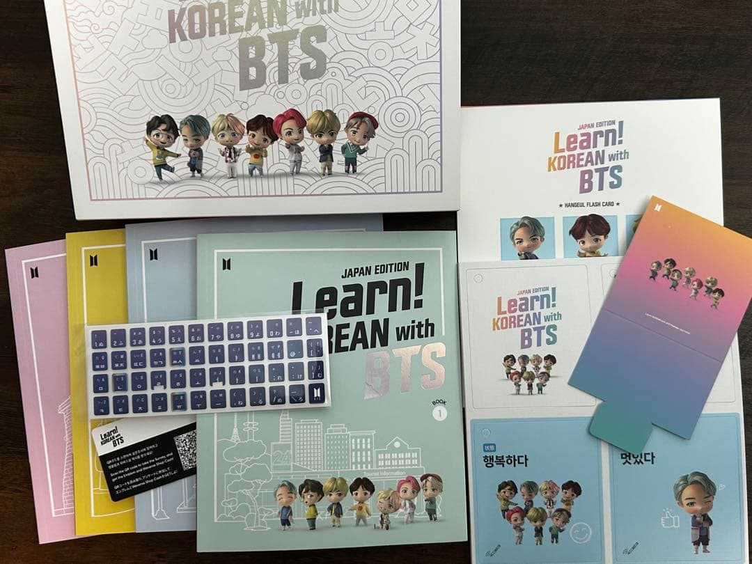 Learn KOREAN with BTS TALK japan 韓国語