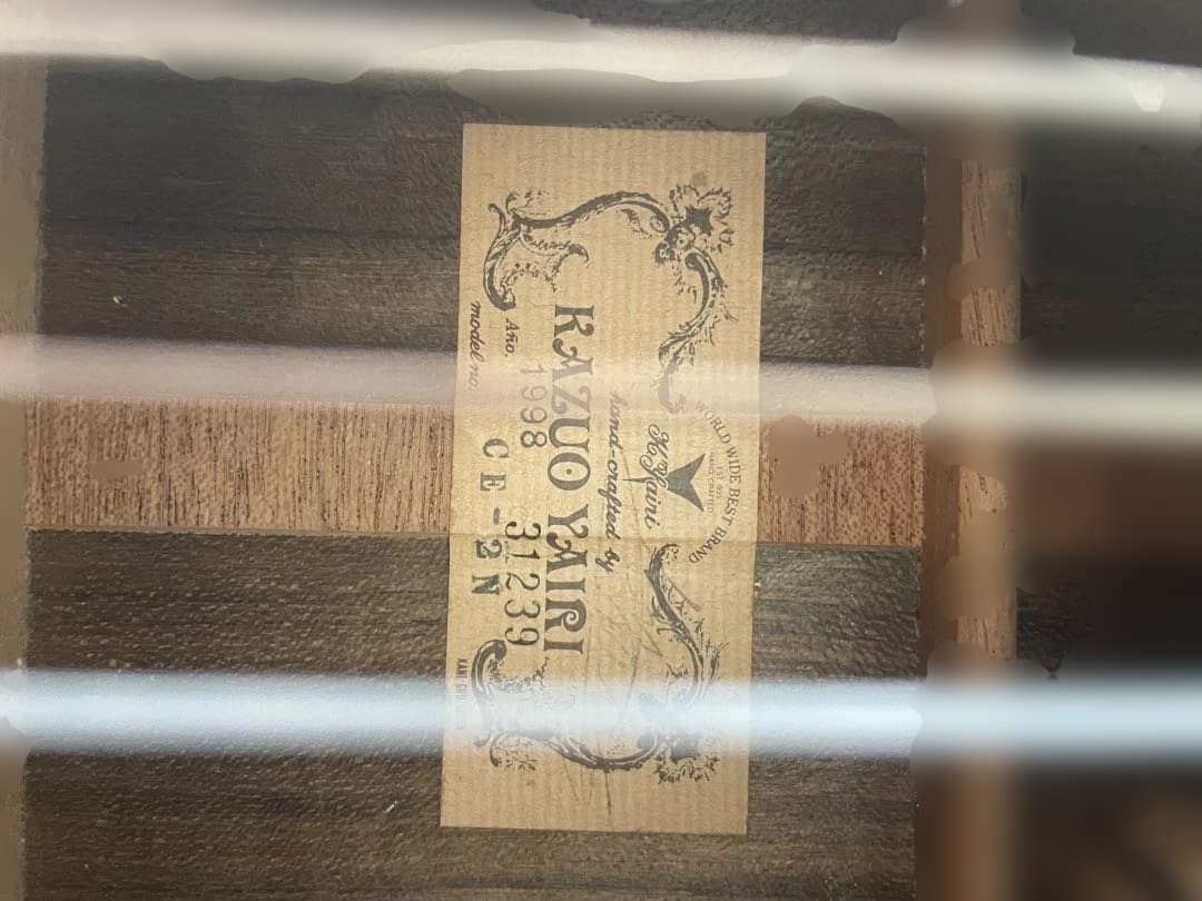 KAZUO YAIRI アコースティックギター 1998 31239 CE-2N