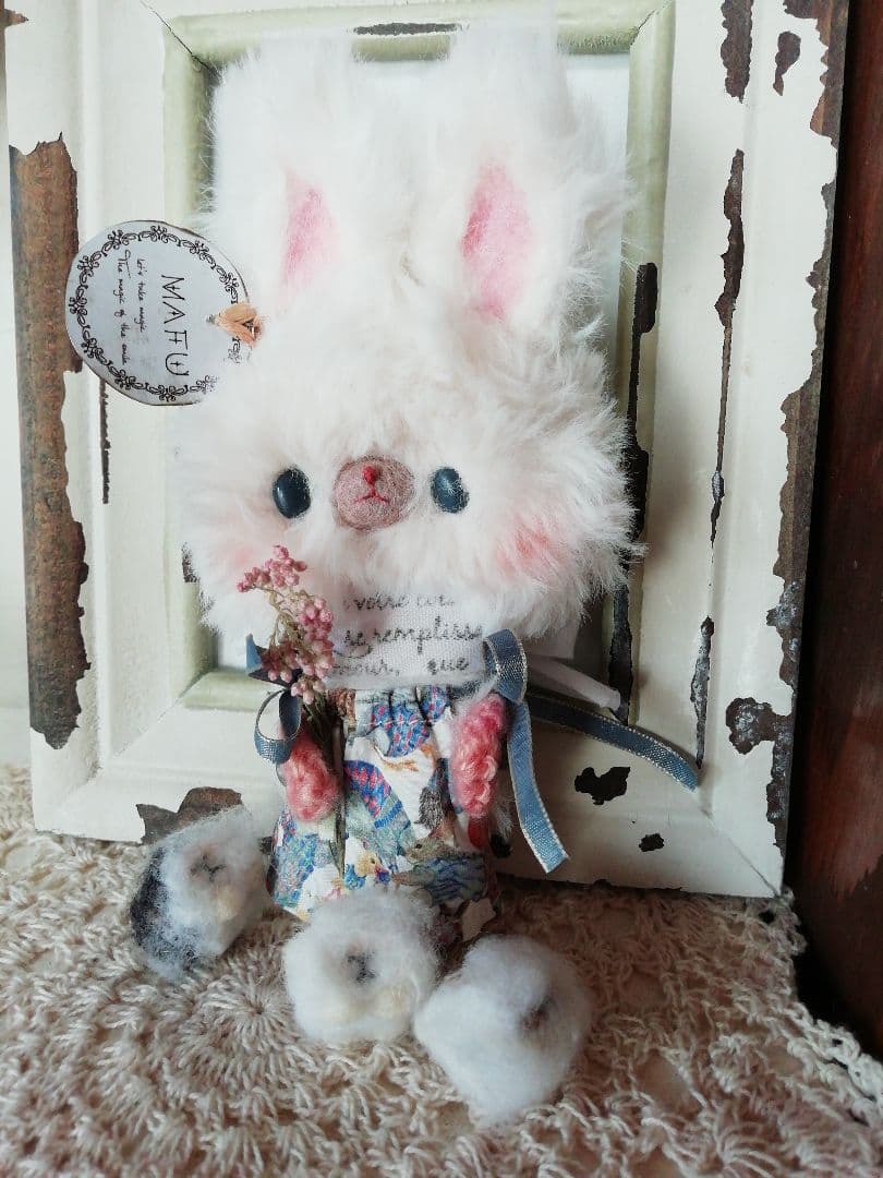 編みぐるみ♡うさぎさん꒰ ᐢ⸝⸝•༝•⸝⸝ᐢ ꒱ふれあい園