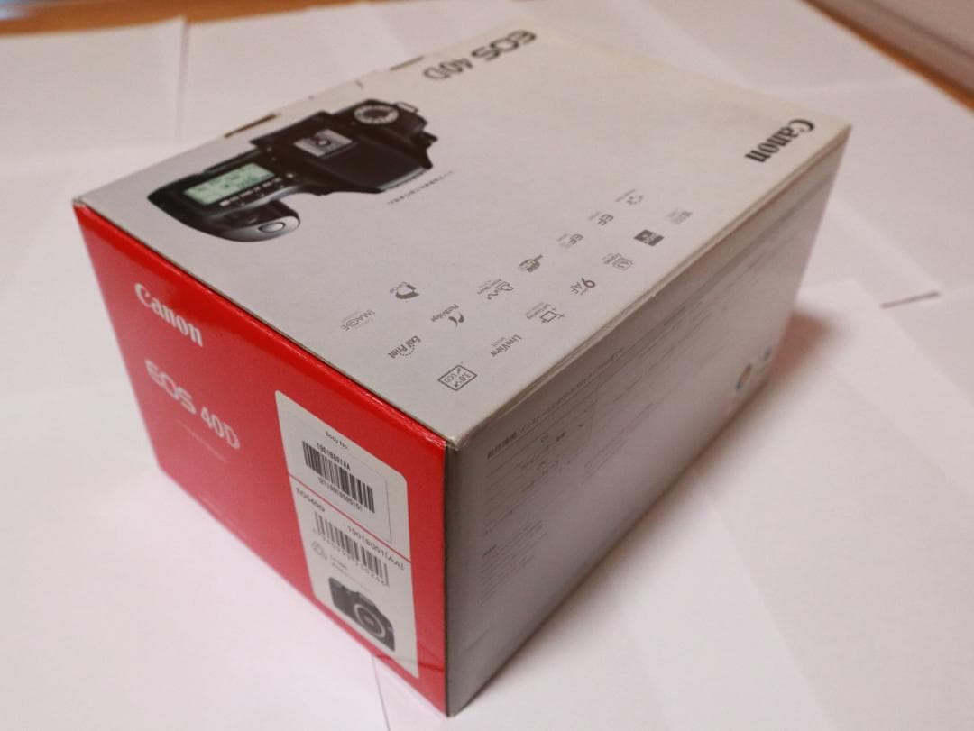 CANON EOS 40D ボディ　その他箱付 付属品一式 【充電器無し】