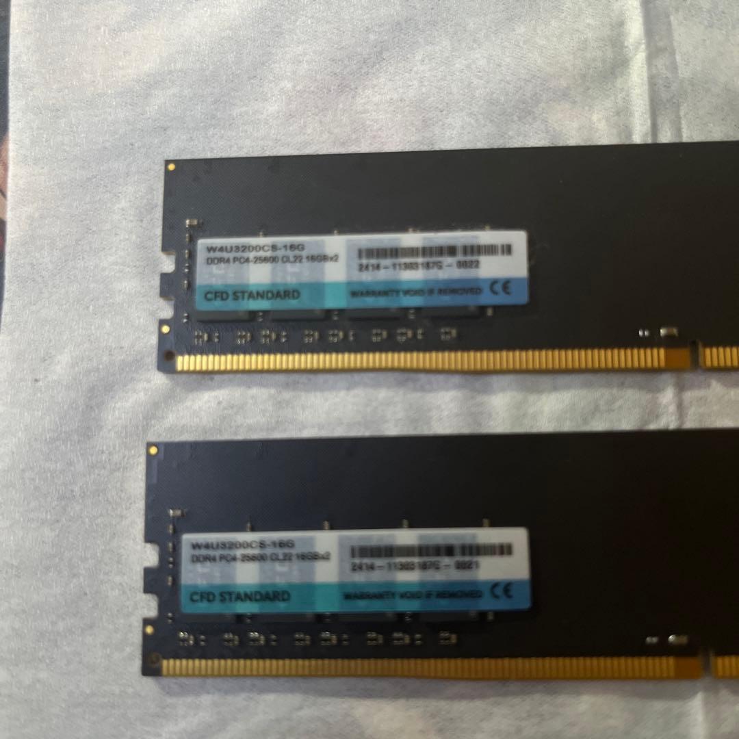 CFD DDR4 3200 32GB 16GB×2 W4U3200CS-16G