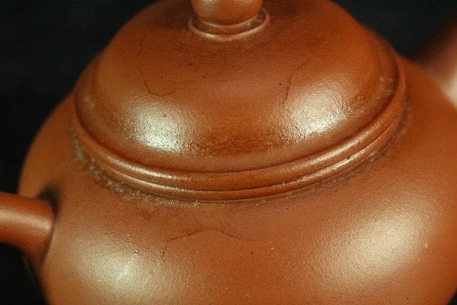 中国美術 煎茶 朱泥 茶器 急須 在印(K-YC692)