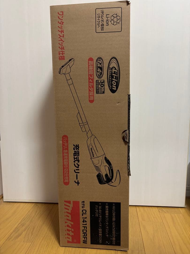 新品未使用　Makita CL141FDRFW マキタクリーナー　充電式