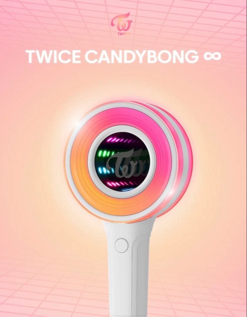 2本 公式 TWICE ペンライト VER.3 CANDYBONG ∞ 新品