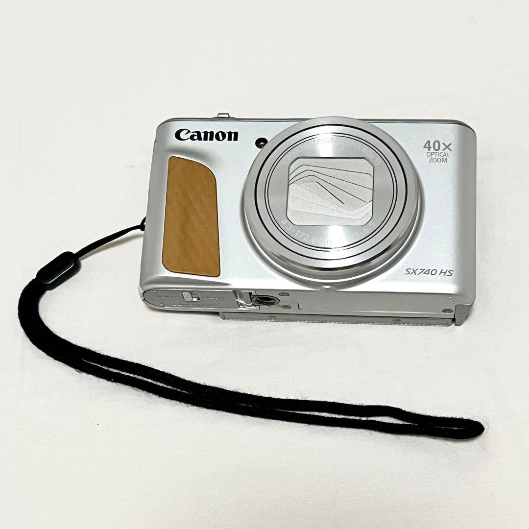 【すぐに使用可】PowerShot SX740 HS シルバー 望遠 高画質