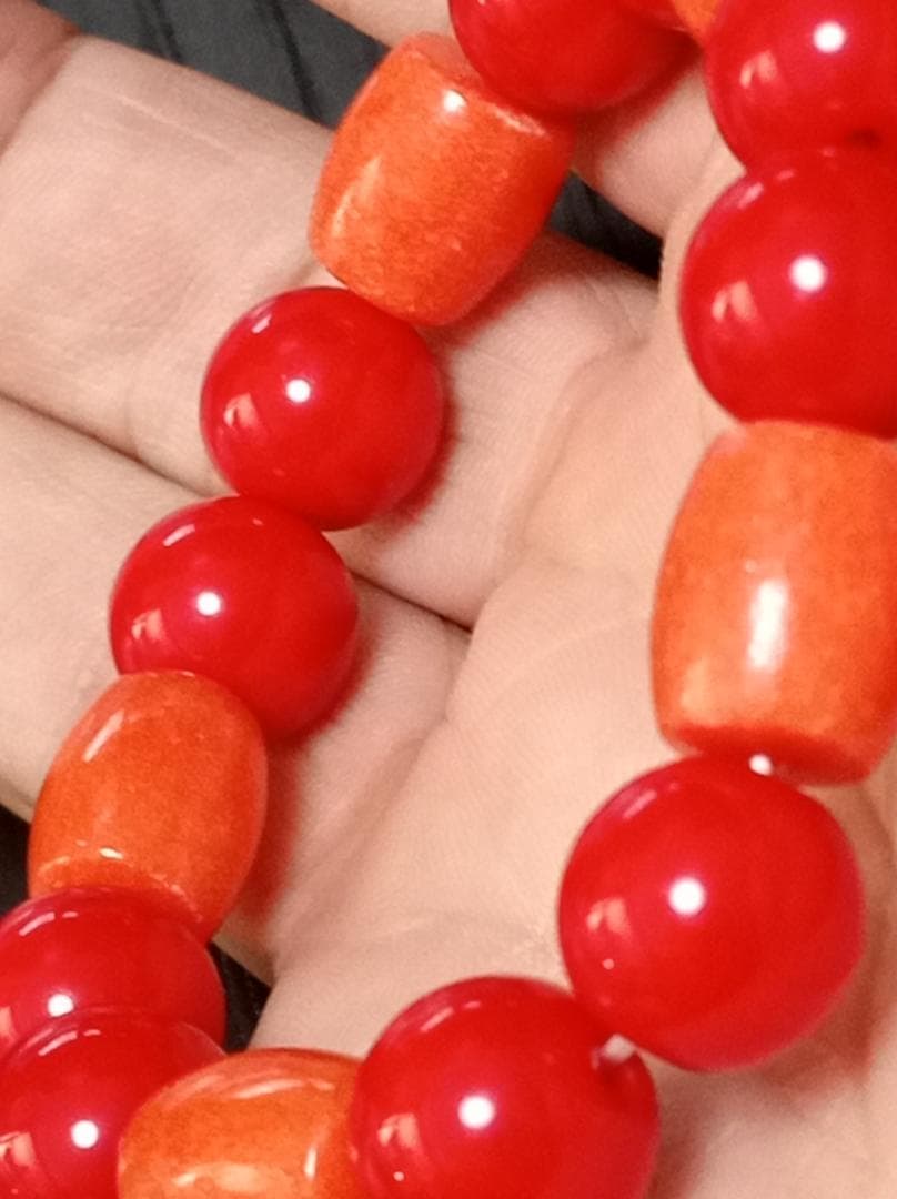 本日大特価‼️【新品】高級赤珊瑚本珊瑚ブレスレット