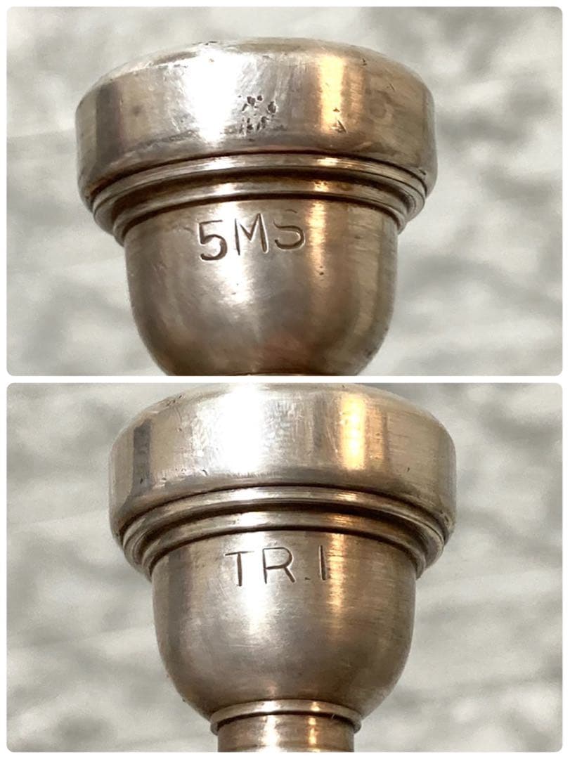 【現状】Nikkan トランペット TR-134 マウスピース 5MS TR1