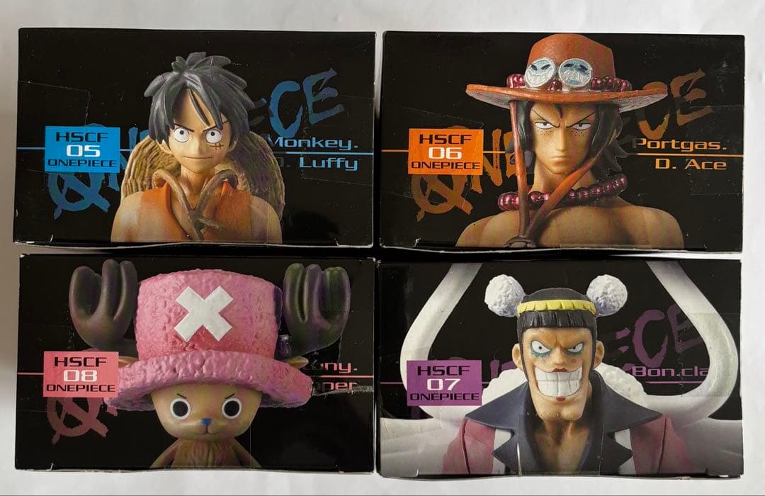 【未開封】ワンピース 組立式HSCF2 全4種