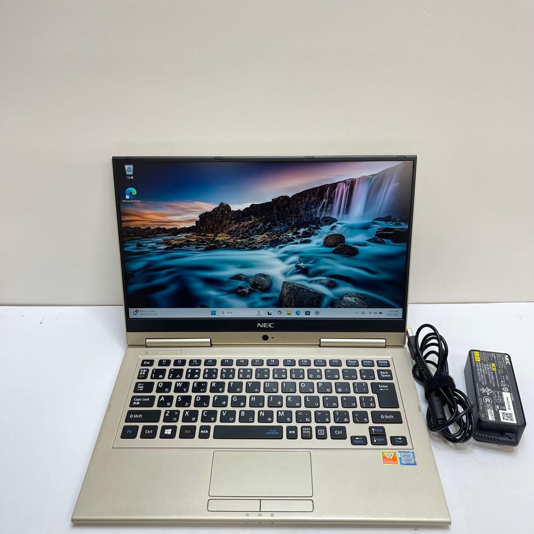 Windowsノート本体 NEC LAVIE HZ550/G i5-7200U 4Gb SSD256Gb