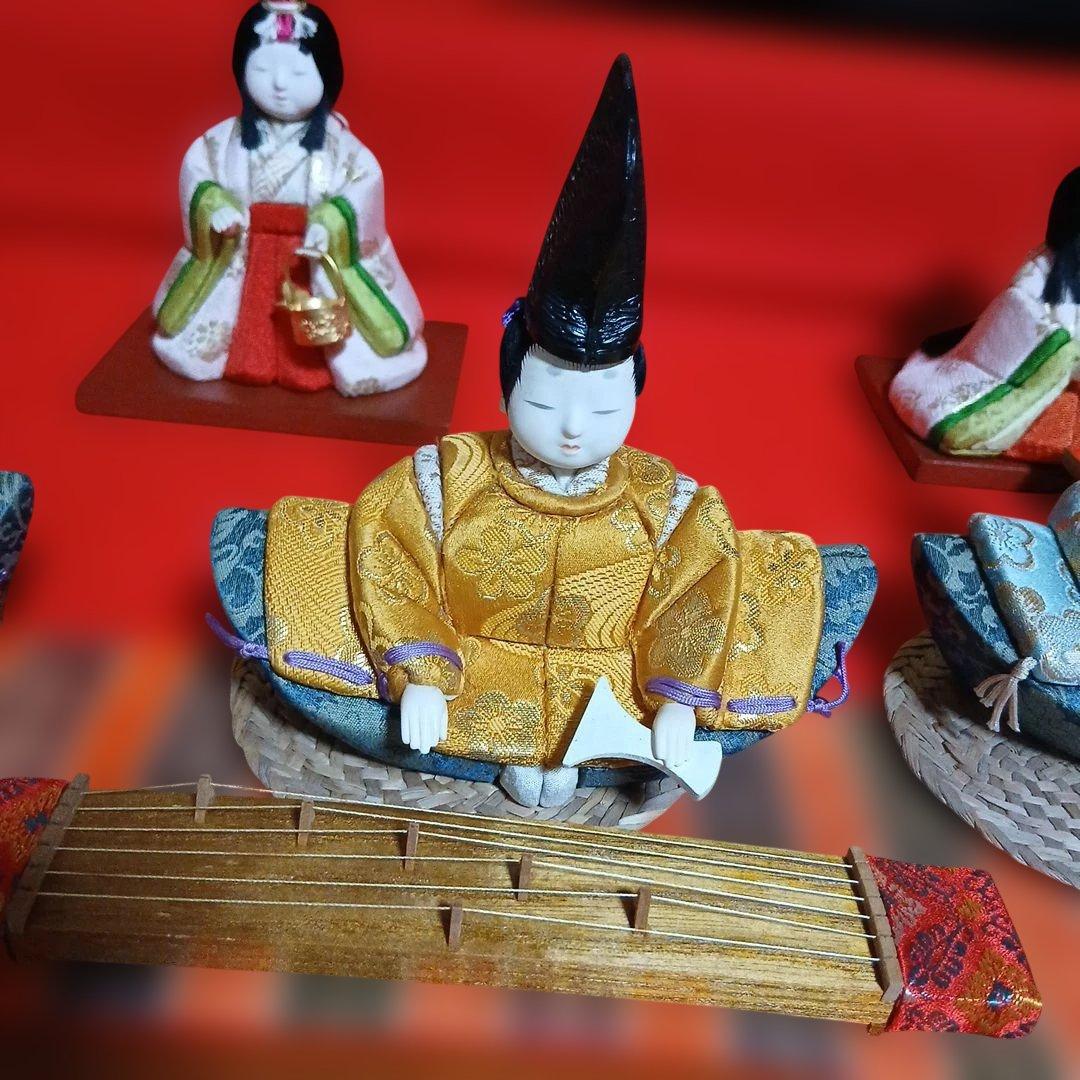 真多呂木目込み雛人形セット