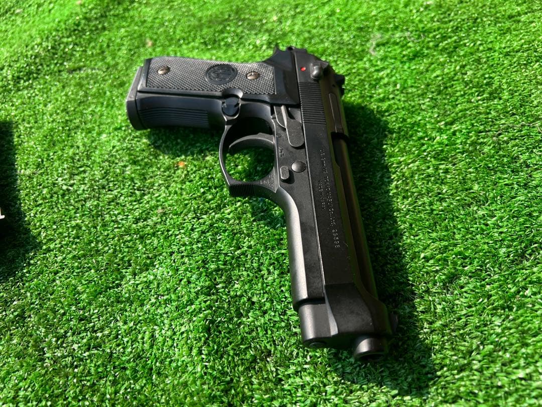 ブラックガスガン 2丁セットMILITARY -29598