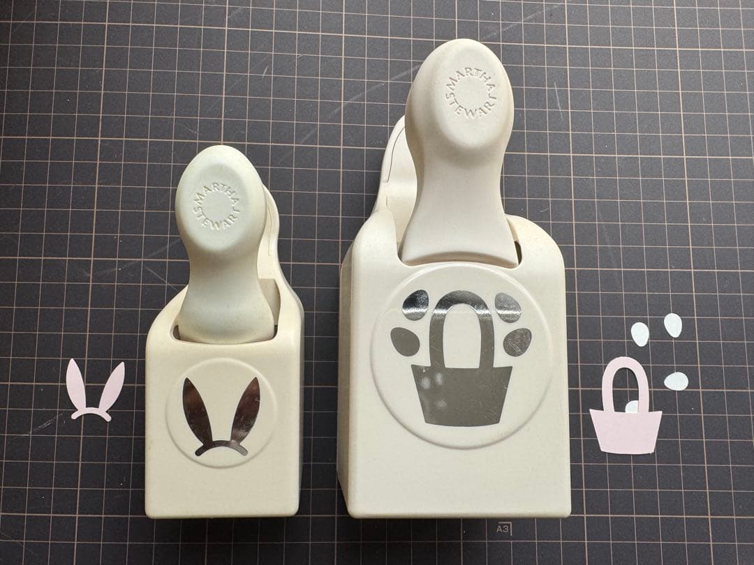 マーサスチュワート　クラフトパンチ　バスケット　バニー　イースター　レア　中古