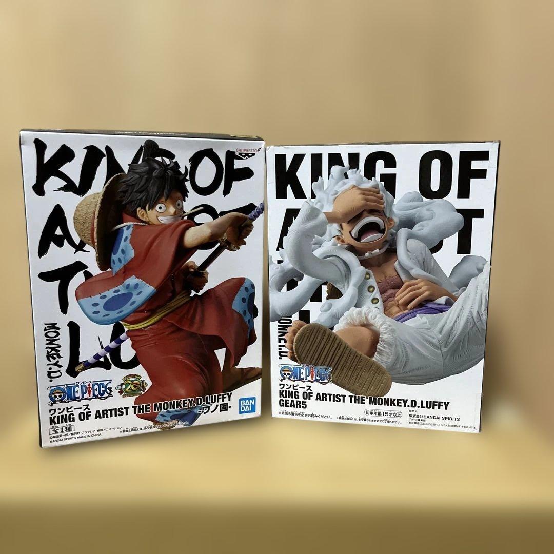 ワンピース KING OF ARTIST ギア5 ニカ、ワノ国ルフィ2種セット