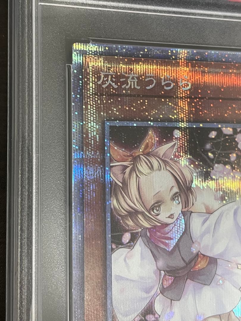 遊戯王　PSA10 灰流うらら　プリズマ　プリシク