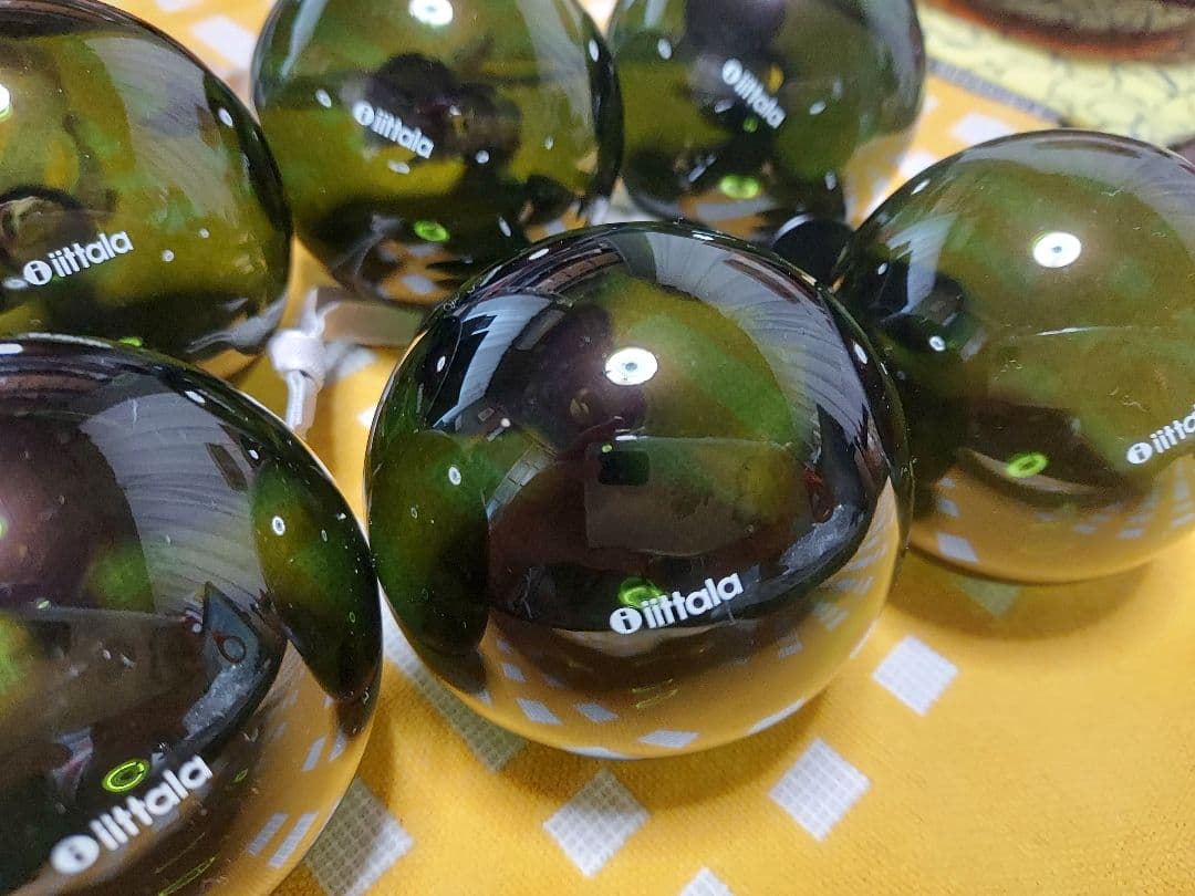 ୨୧=・·・=୨୧！イッタラりんごオーナメント２箱合計６個新品