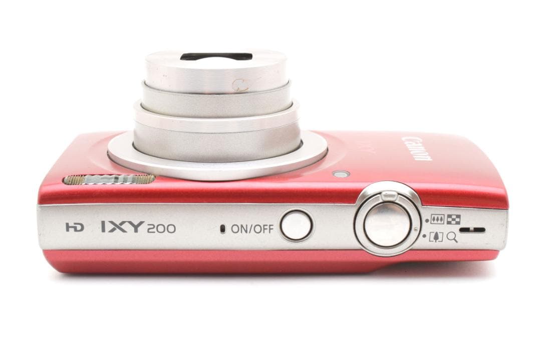 Canon IXY 200 コンパクトデジタルカメラ レッド キヤノン