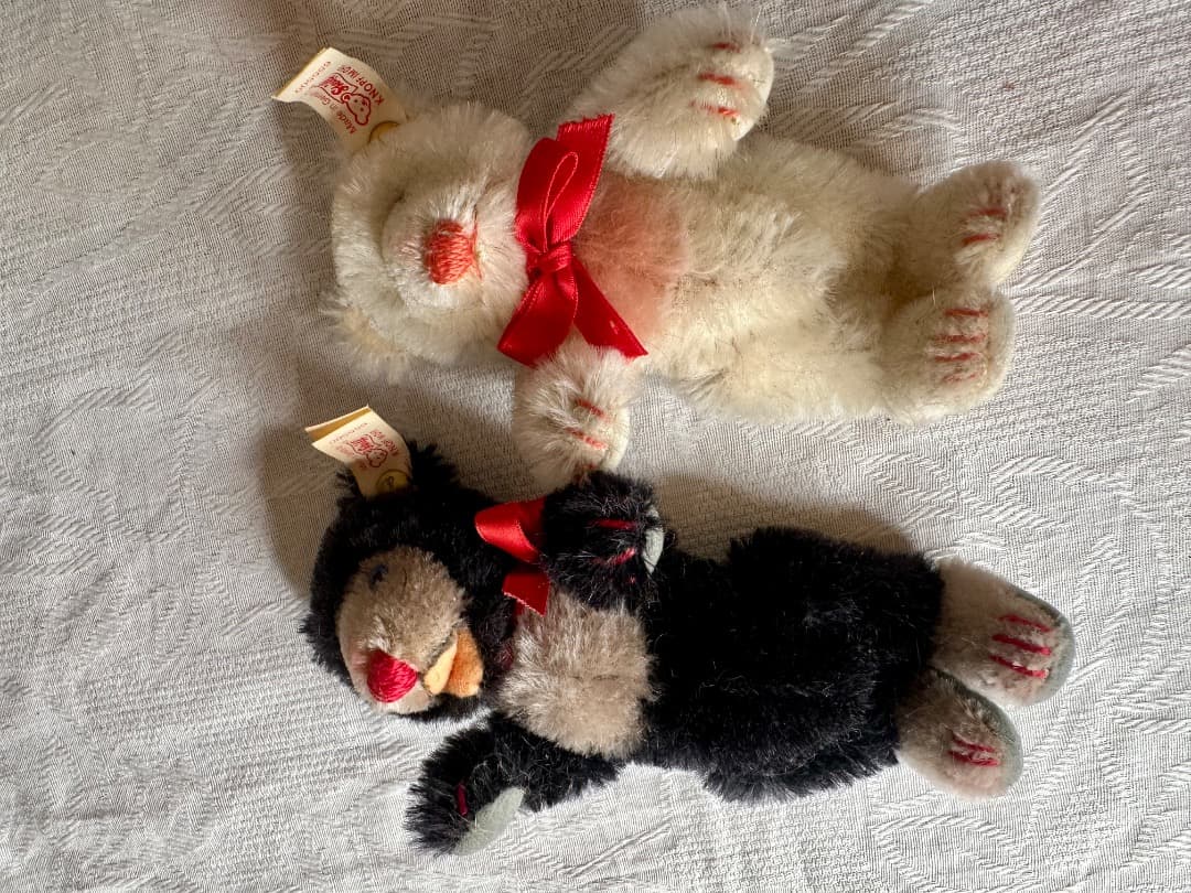 シュタイフ テディベア リトルブラッキー＆リトルホワイティー 限定品