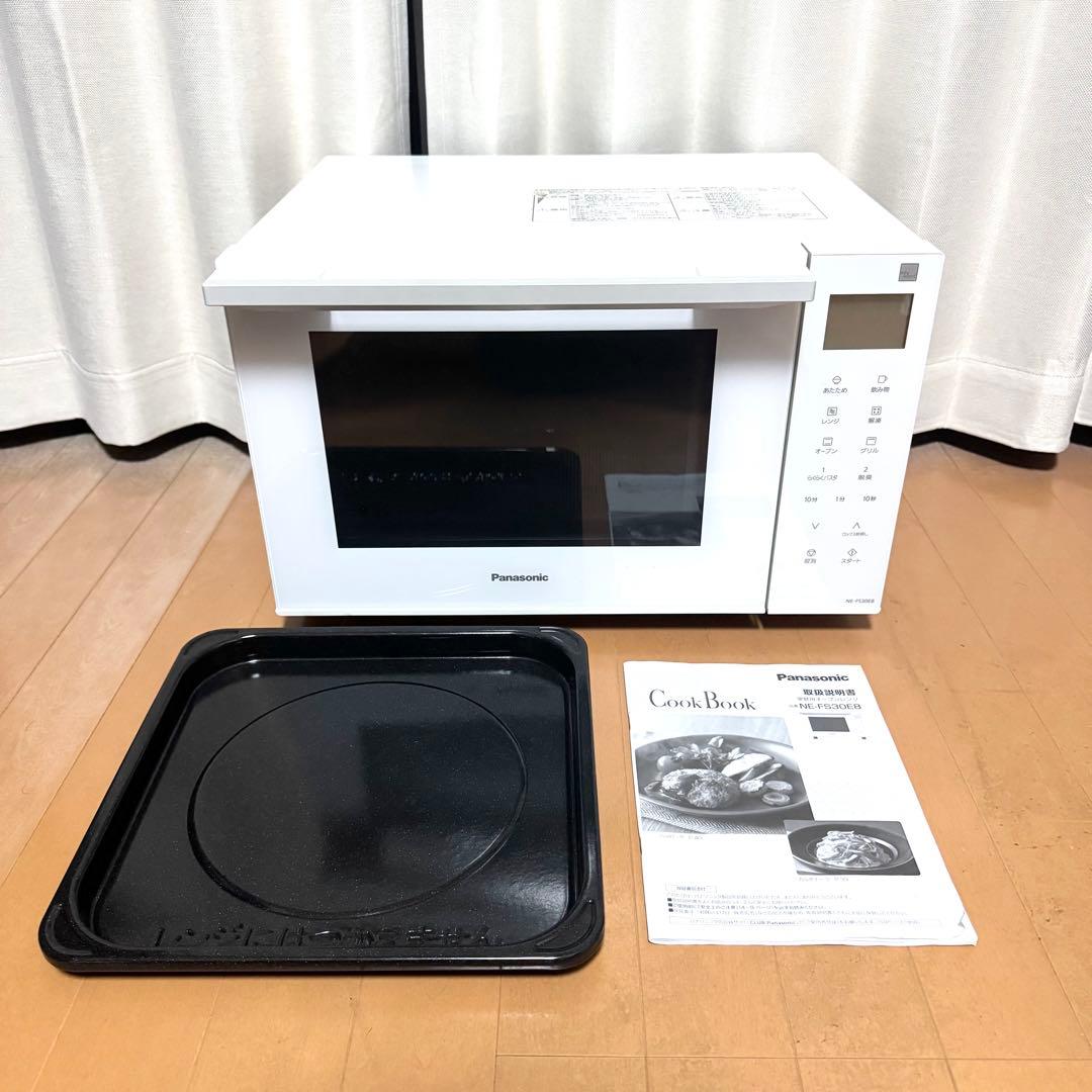 【動作品】Panasonic オーブンレンジ NE-FS30E8-KW ホワイト