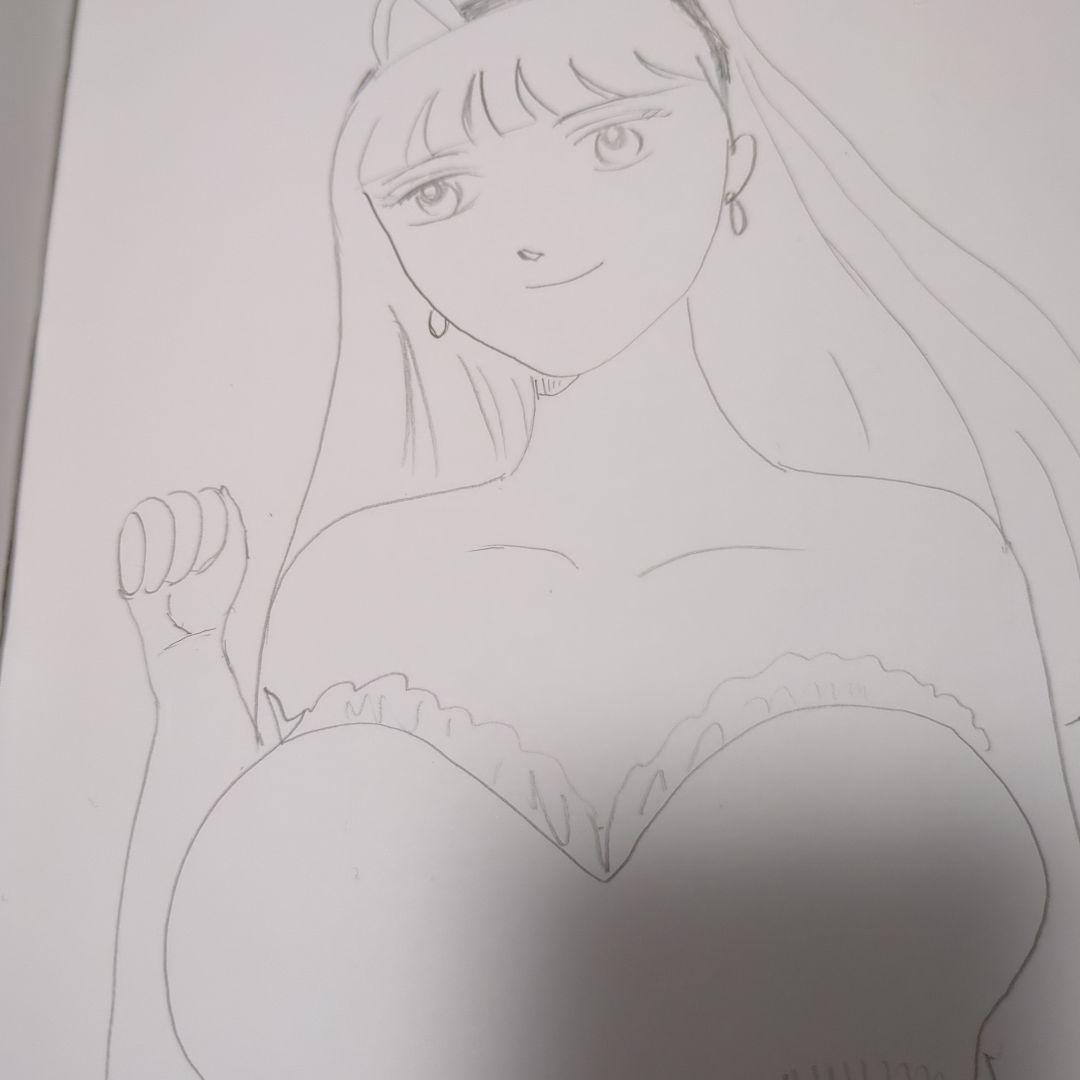 猫耳アニメキャラクターイラスト