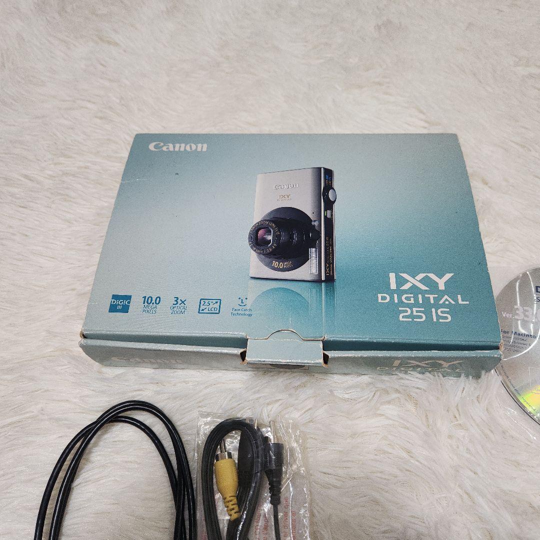 元箱付きCANON IXY DIGITAL 25 IS デジタルカメラ