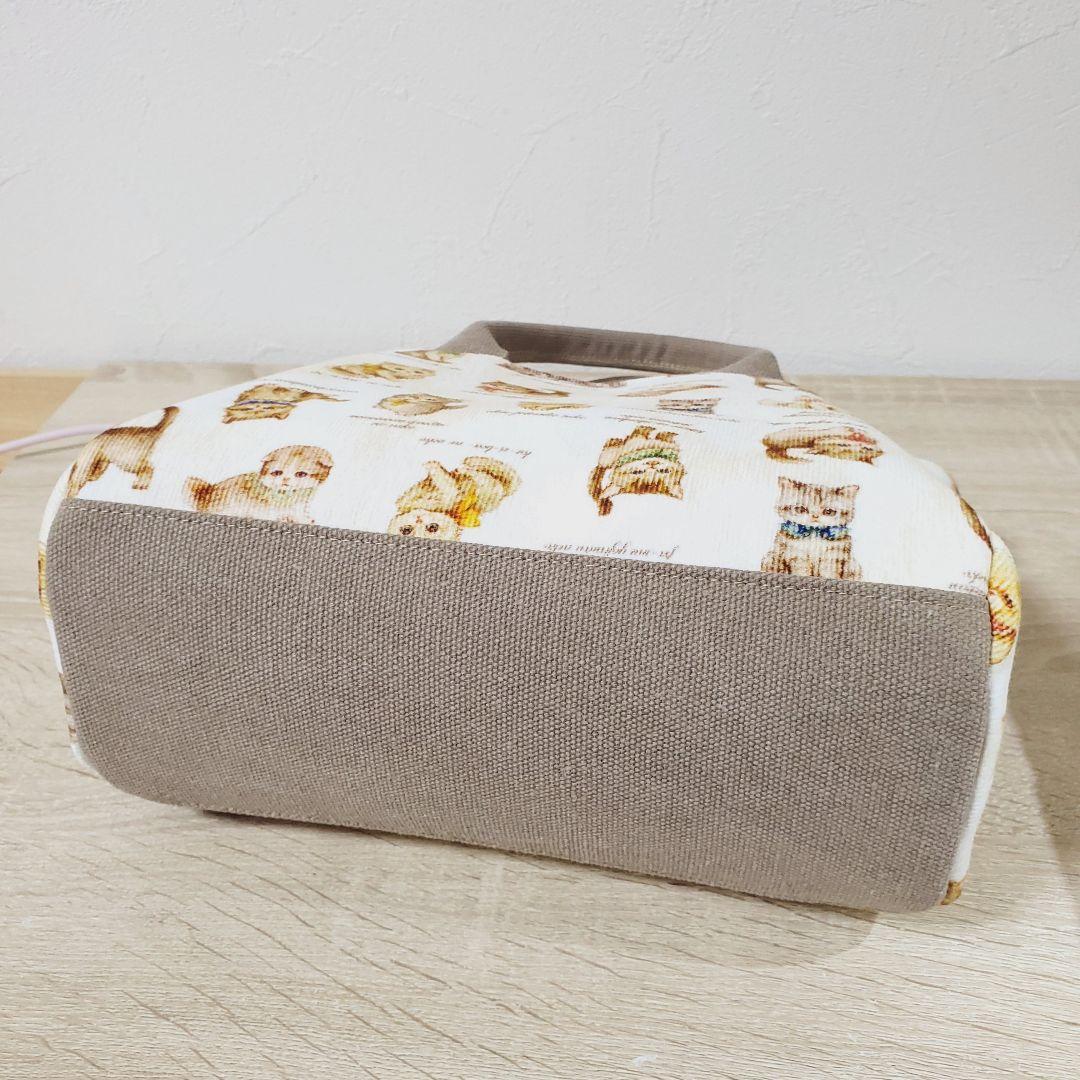 ハンドメイド 3roomsバッグ Sサイズ Yukiemon こねこ図鑑