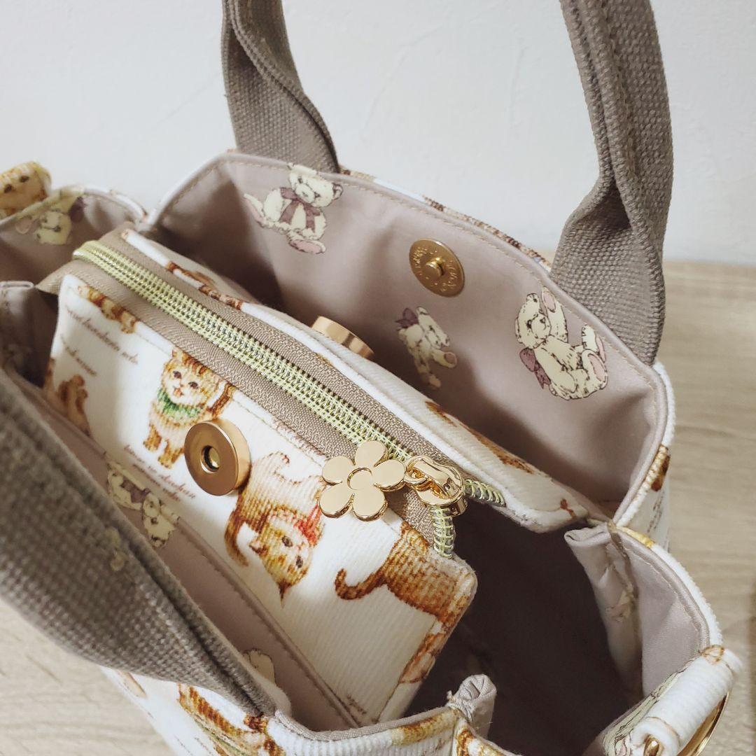 ハンドメイド 3roomsバッグ Sサイズ Yukiemon こねこ図鑑