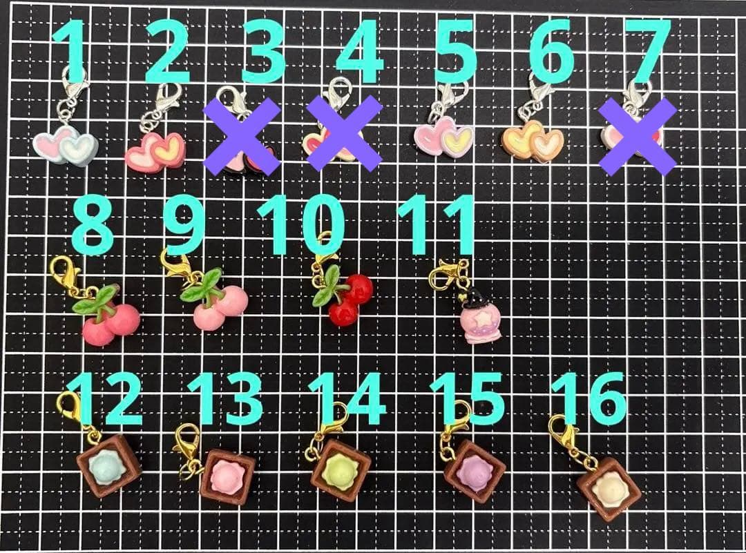 ハンドメイド　チャーム　バラ売り商品①