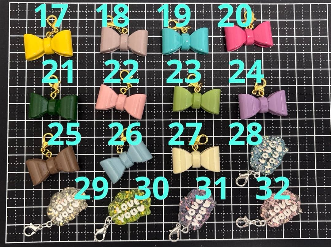 ハンドメイド　チャーム　バラ売り商品①