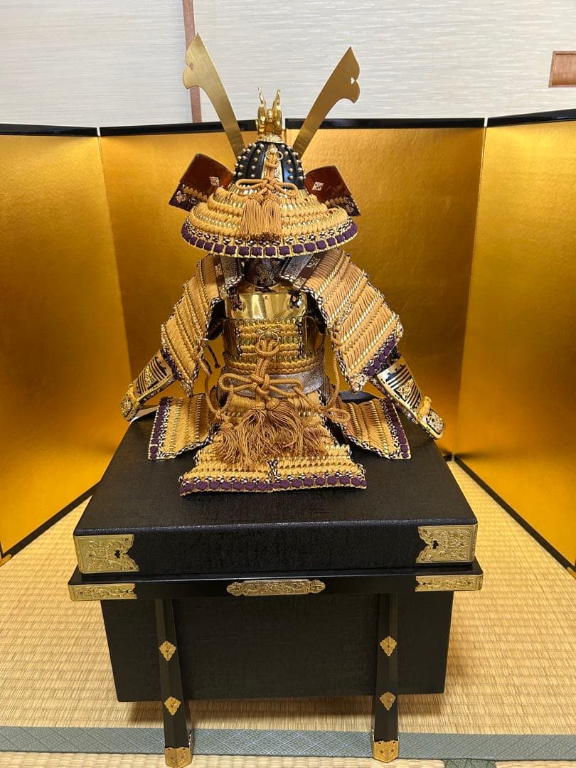 2月末まで　五月人形 平安武久　12号鎧飾り　甲冑