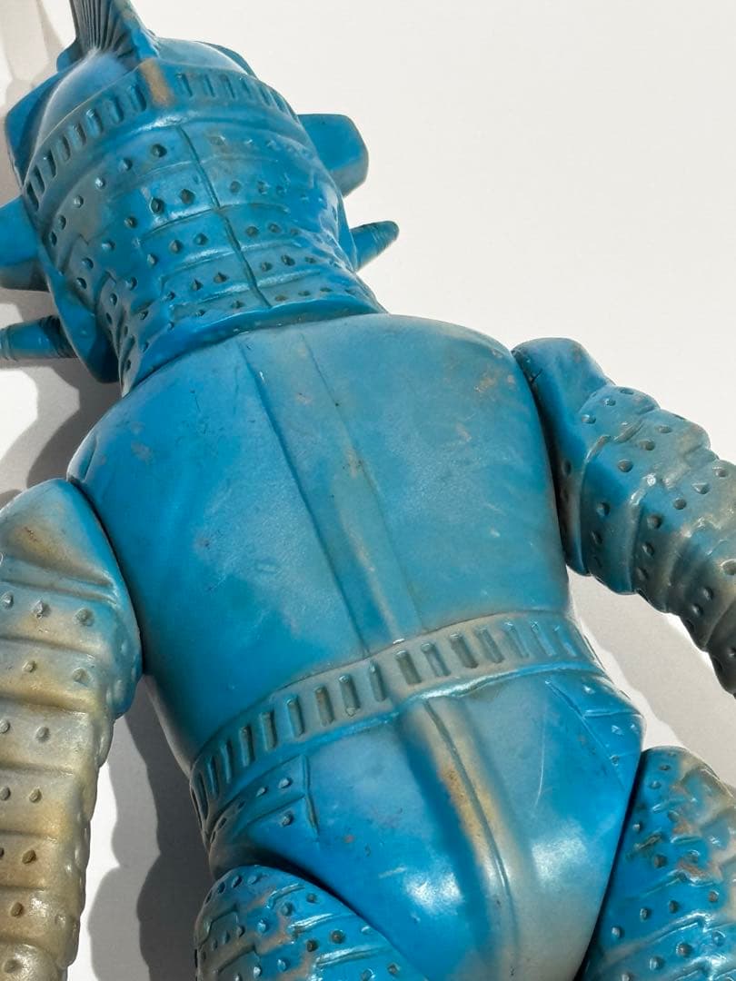 【当時物】　ブルマァク ウインダム 灰成型/青　記名あり