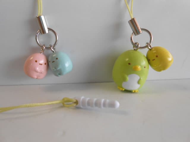 ♯Kwm10FZ すみっコぐらし ペア フィギュア ストラップ 全5種