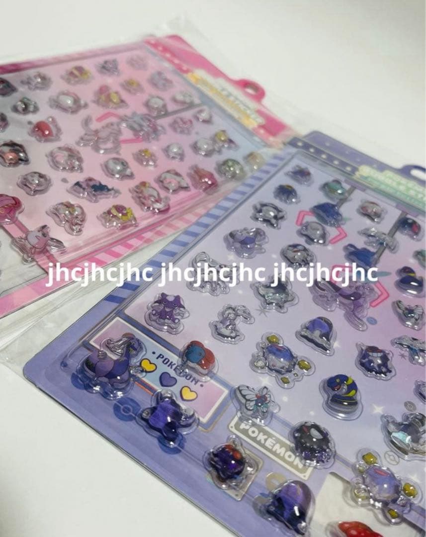 ラスト韓国ポップアップ限定ポケモンボンボンドロップバブルステッカー 3D シール