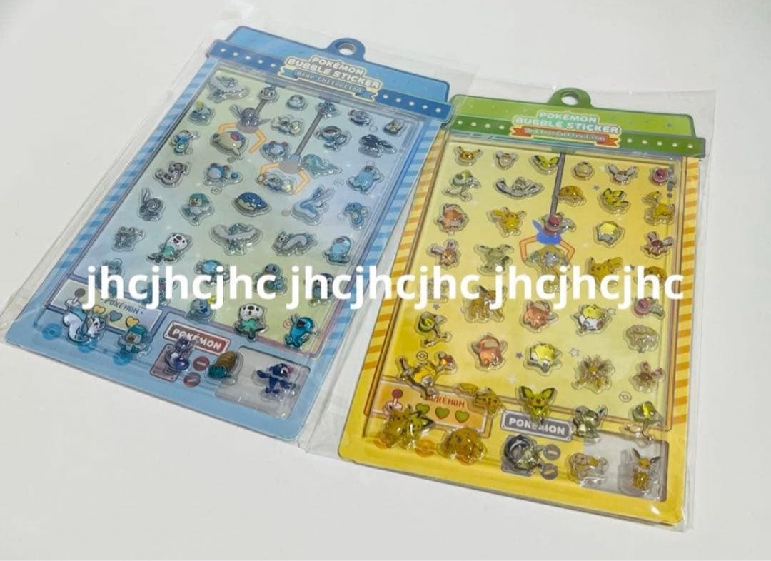 ラスト韓国ポップアップ限定ポケモンボンボンドロップバブルステッカー 3D シール