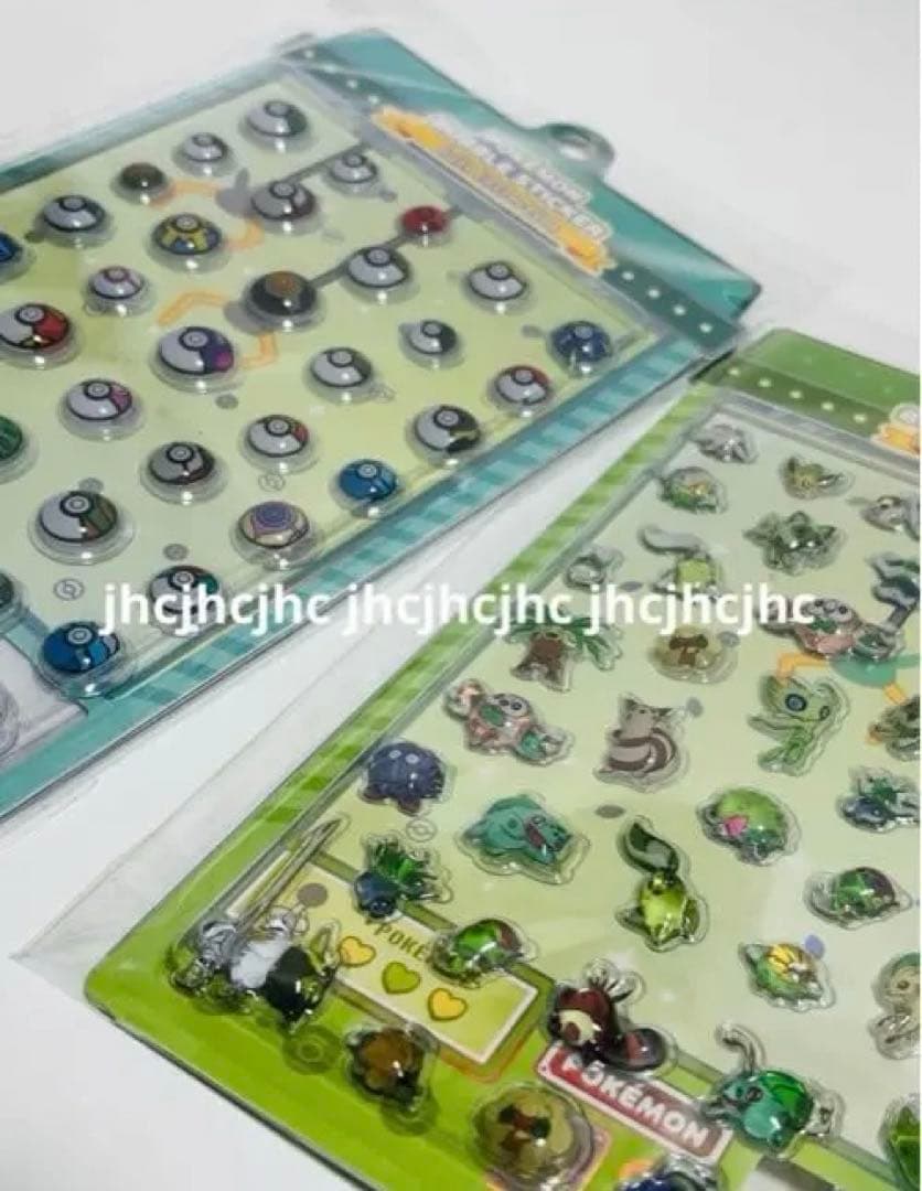 ラスト韓国ポップアップ限定ポケモンボンボンドロップバブルステッカー 3D シール