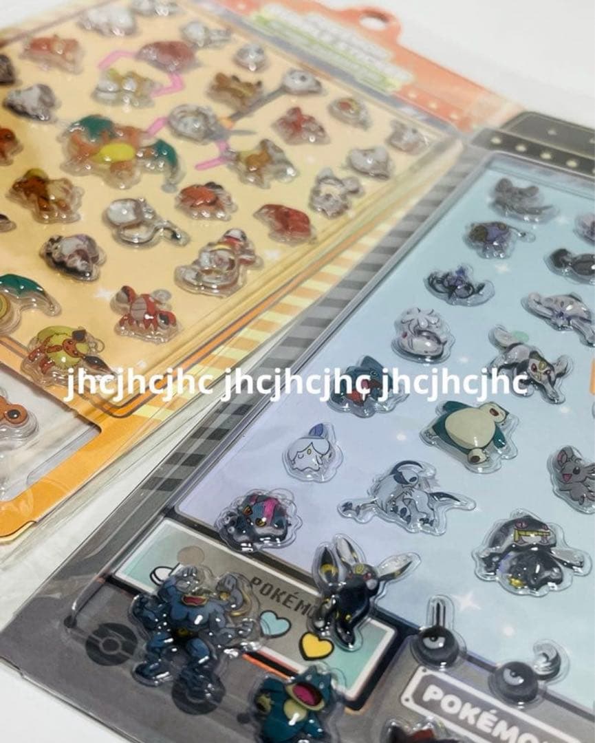 ラスト韓国ポップアップ限定ポケモンボンボンドロップバブルステッカー 3D シール