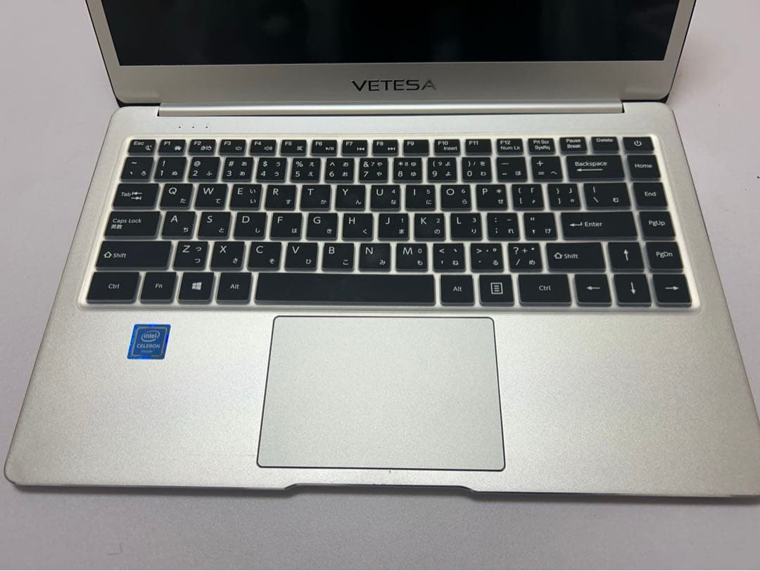 【ほぼ未使用】VETESA ノートパソコン 14型 8GB SSD128GB
