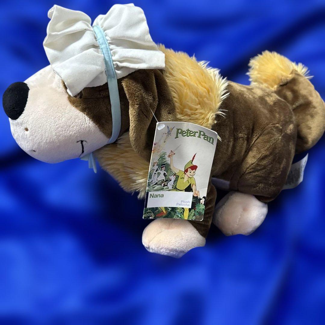 日本未発売　US ディズニーストア　ピーターパン　ナナ ぬいぐるみ　新品未使用