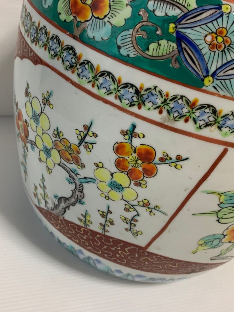 手炙り・火鉢　古伊万里・伊万里　十錦手　メダカ鉢　③