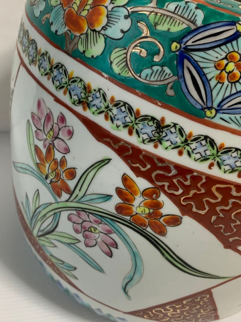 手炙り・火鉢　古伊万里・伊万里　十錦手　メダカ鉢　③