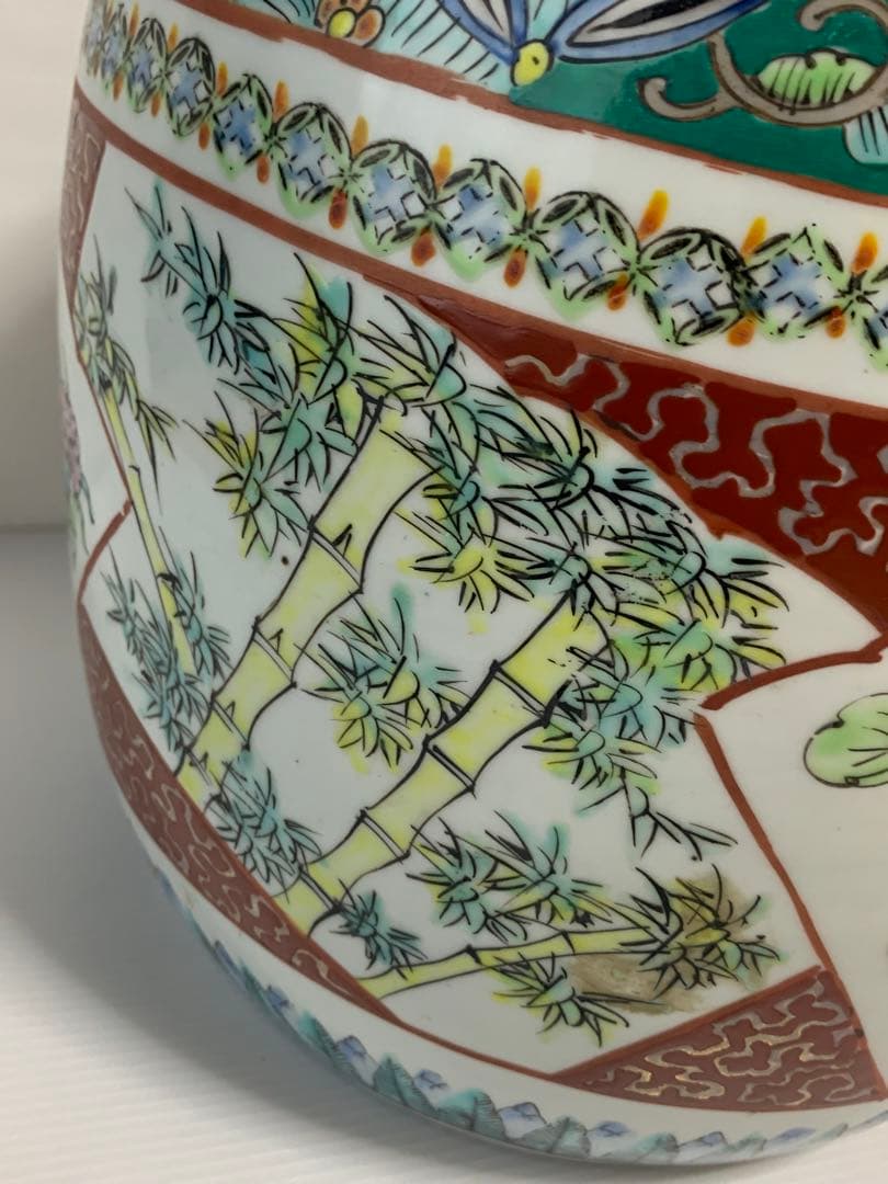 手炙り・火鉢　古伊万里・伊万里　十錦手　メダカ鉢　③