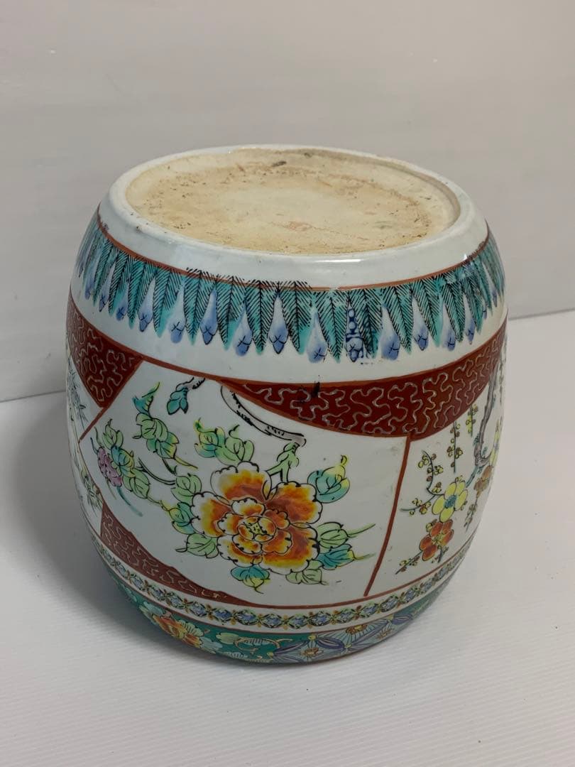 手炙り・火鉢　古伊万里・伊万里　十錦手　メダカ鉢　③