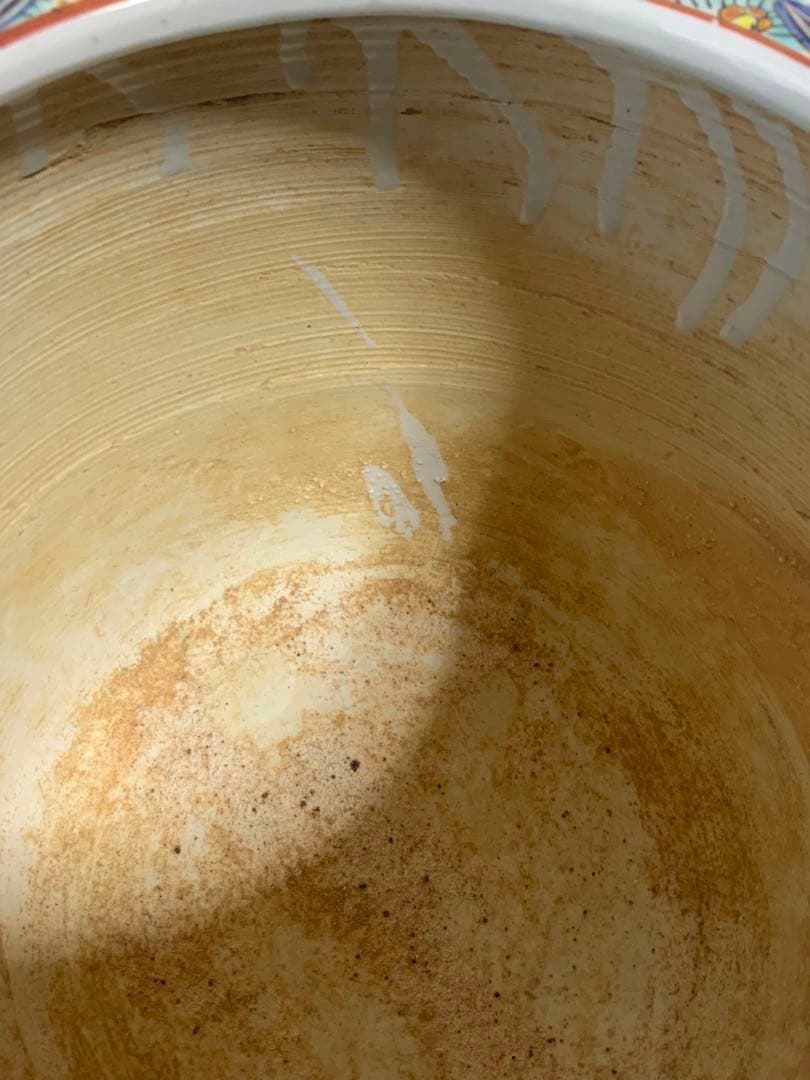 手炙り・火鉢　古伊万里・伊万里　十錦手　メダカ鉢　③