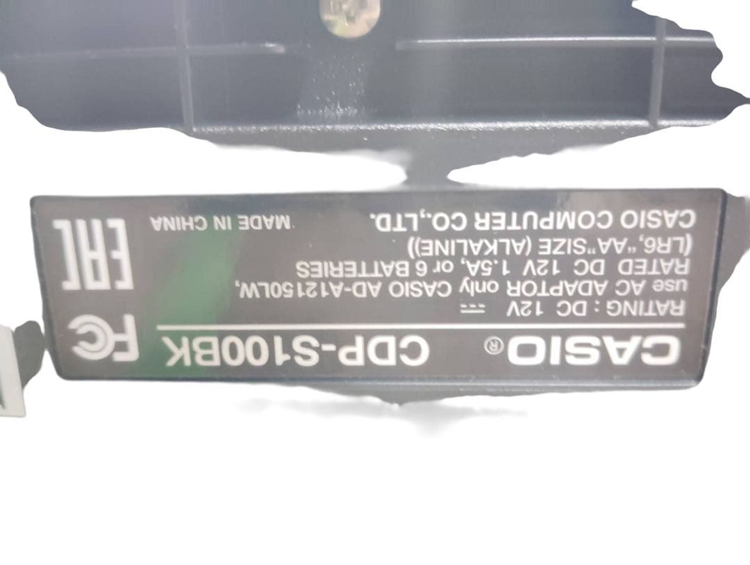 カシオ CASIO 電子ピアノ CDP-S100BK 88鍵盤 キーボード