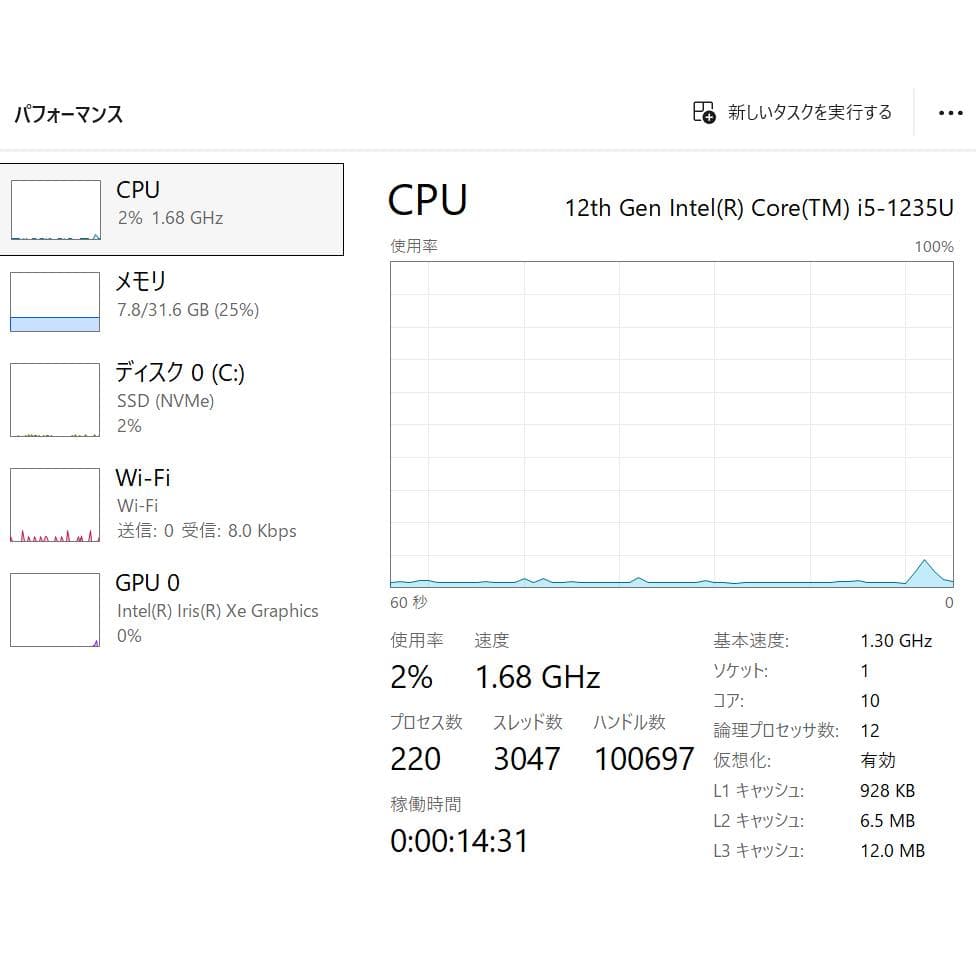 【22年製】HP EliteBook 630 G9 メモリ32G SSD256G
