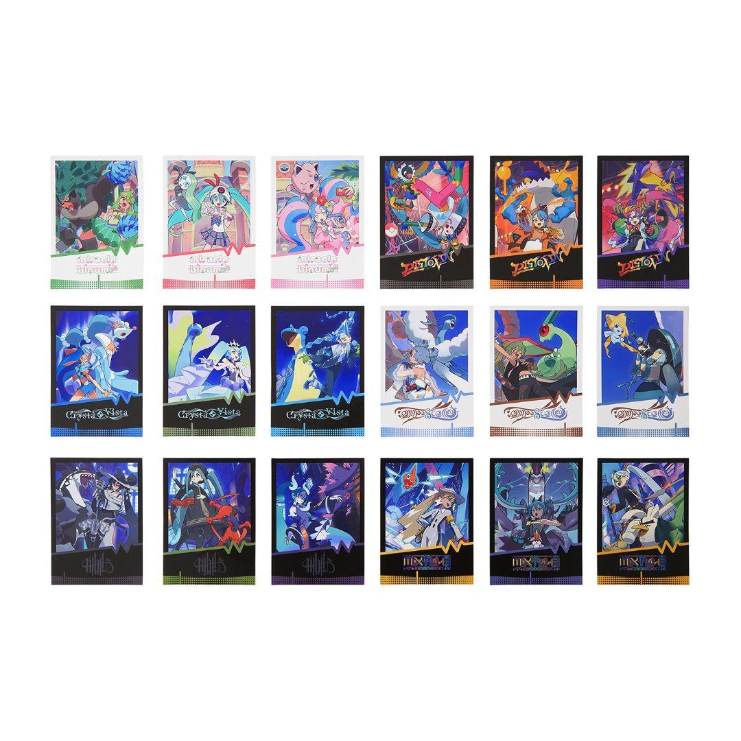 ポケミク アクスタ ステッカー 缶バッジ フォトホルダー みず いわ こおり
