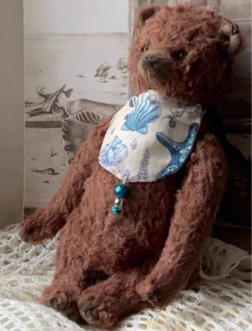 マリンテディベア アーティストベア 海外作家様 ハンドメイド ロシア ぬいぐるみ